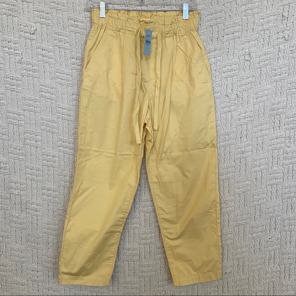 Brand New Loft Yellow Pants Small Petite